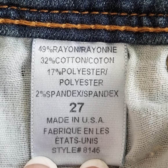 Free People 2 pairs of skinny jeans size 27 - Picture 13 of 13